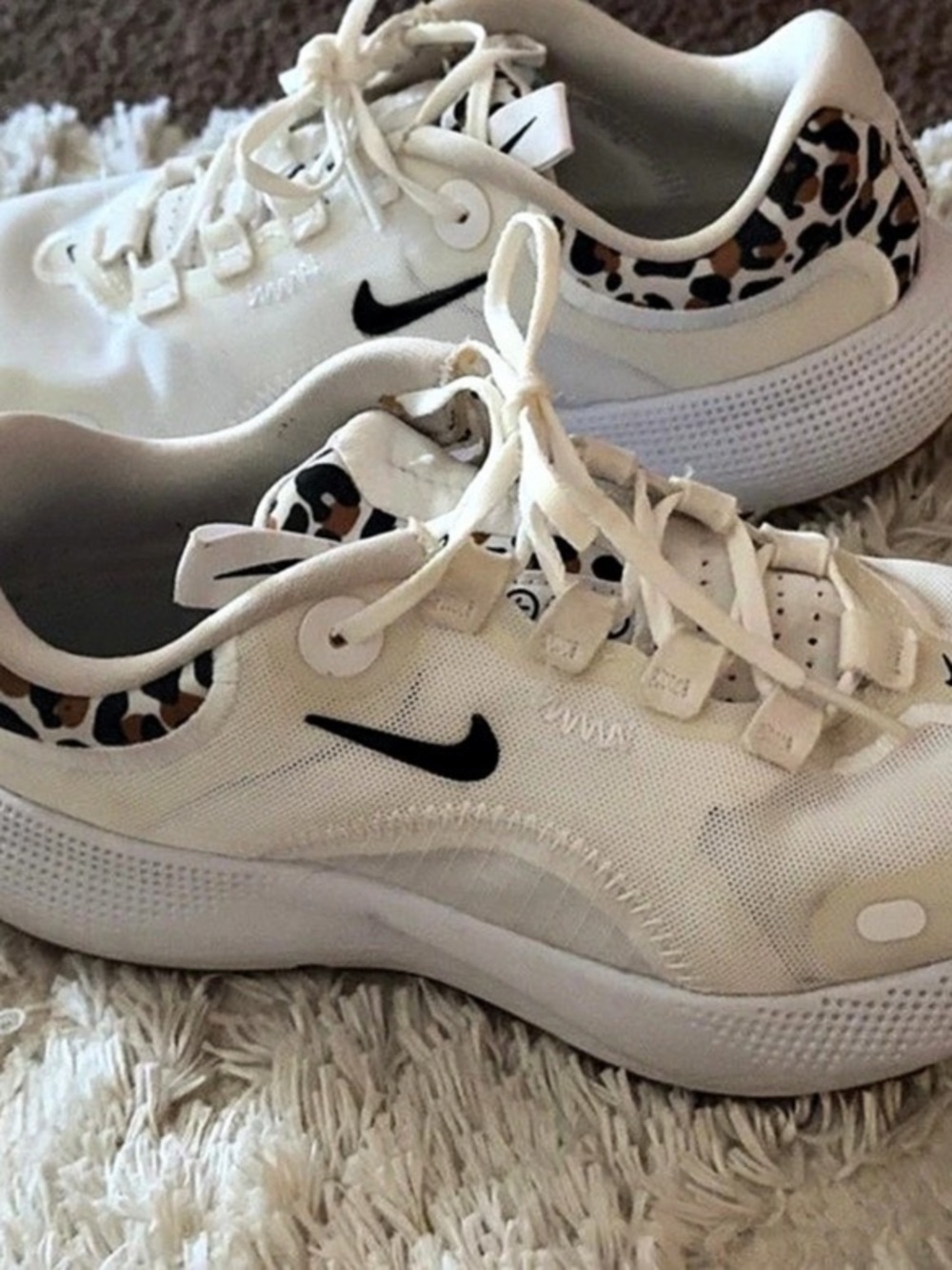 Nike react Leopard Print Sneakers US 6.5